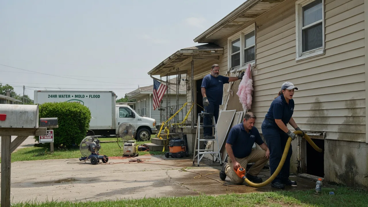 Water Damage Repair in Hennepin, OK near me